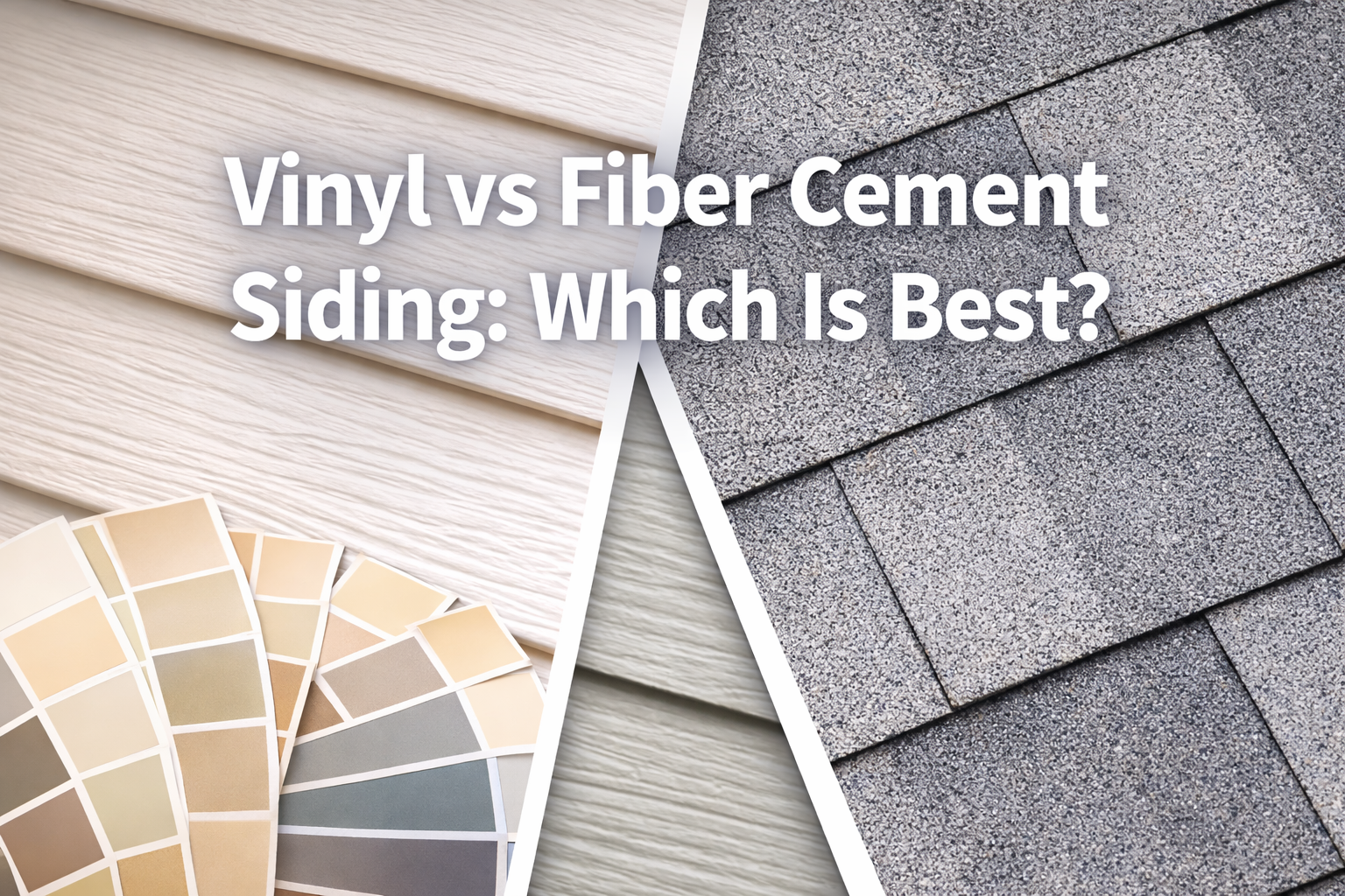 Vinyl vs Fiber Cement Siding comparison